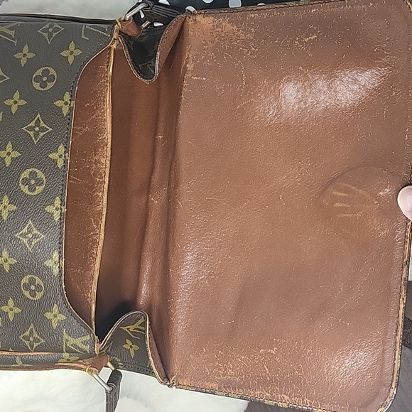Louis Vuitton Cartouchiere GM Monogram Crossbody Bag Vintage (Largest Version) - Picture 9 of 17